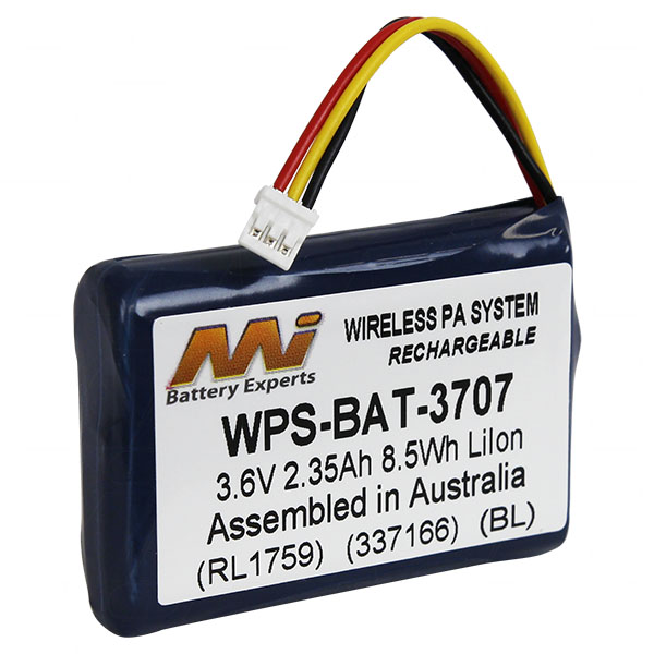 MI Battery Experts WPS-BAT-3707